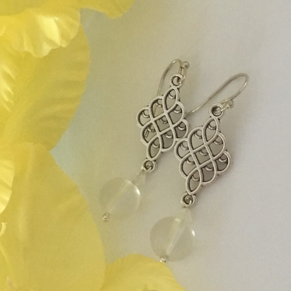 New handmade Chandelier earrings.🎊💕